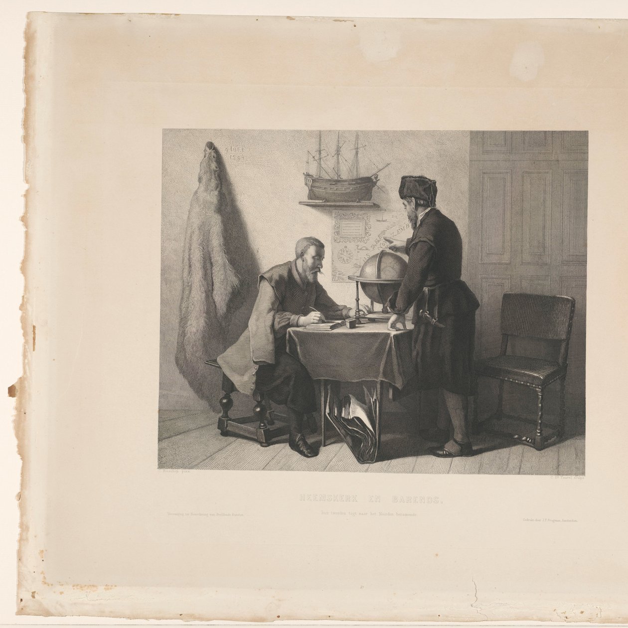 Willem Barendsz a Jacob van Heemskerck od Edouard Taurel