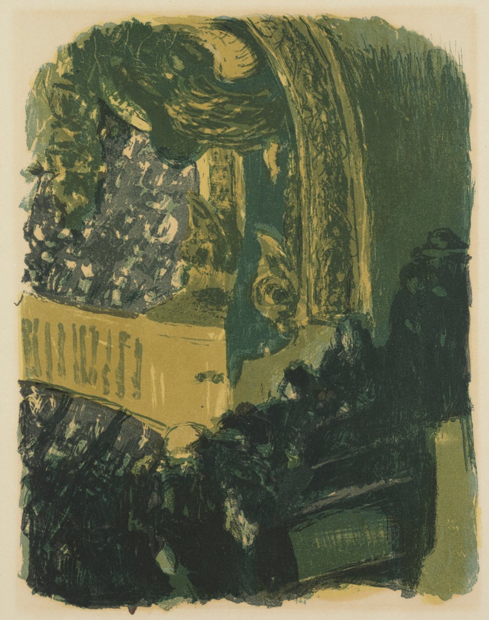 Galerie na gymnáziu od Edouard Vuillard