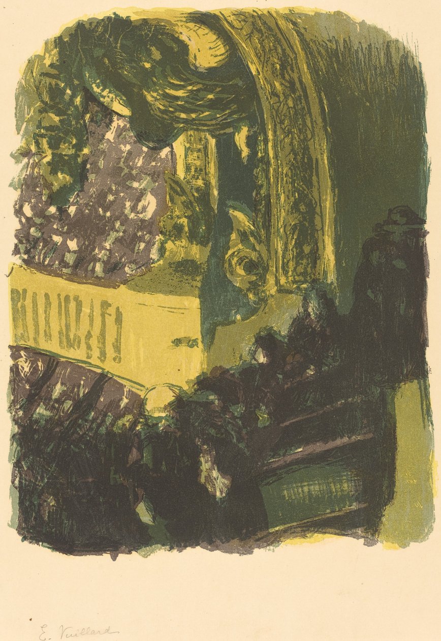 Galerie v tělocvičně Galerie v tělocvičně, vydaná 1900. od Edouard Vuillard