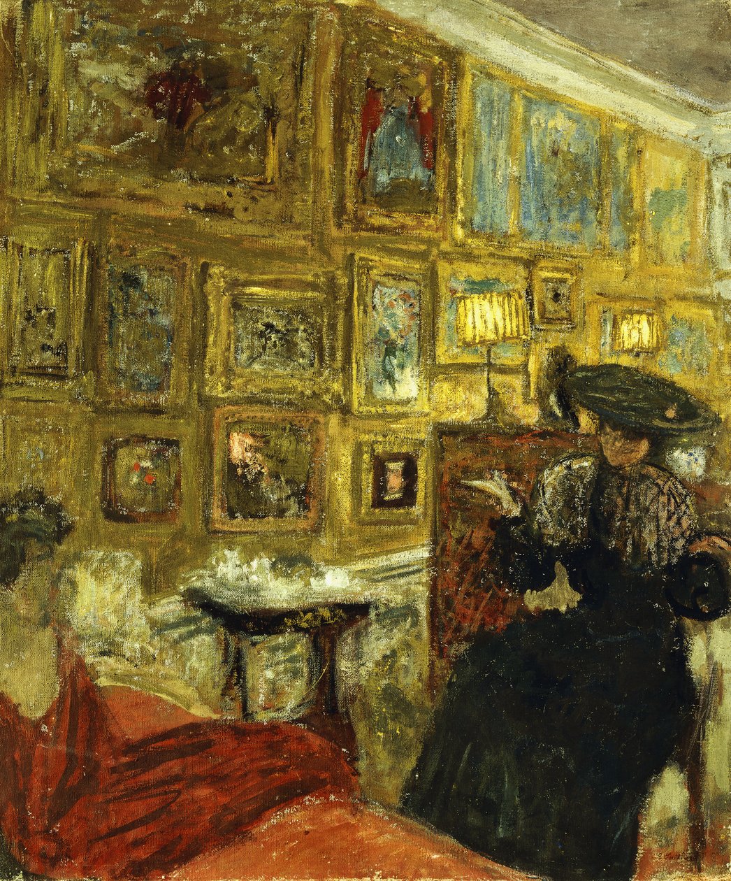Návštěva v Hessels; Návštěva u Heselů, kolem roku 1908 od Edouard Vuillard