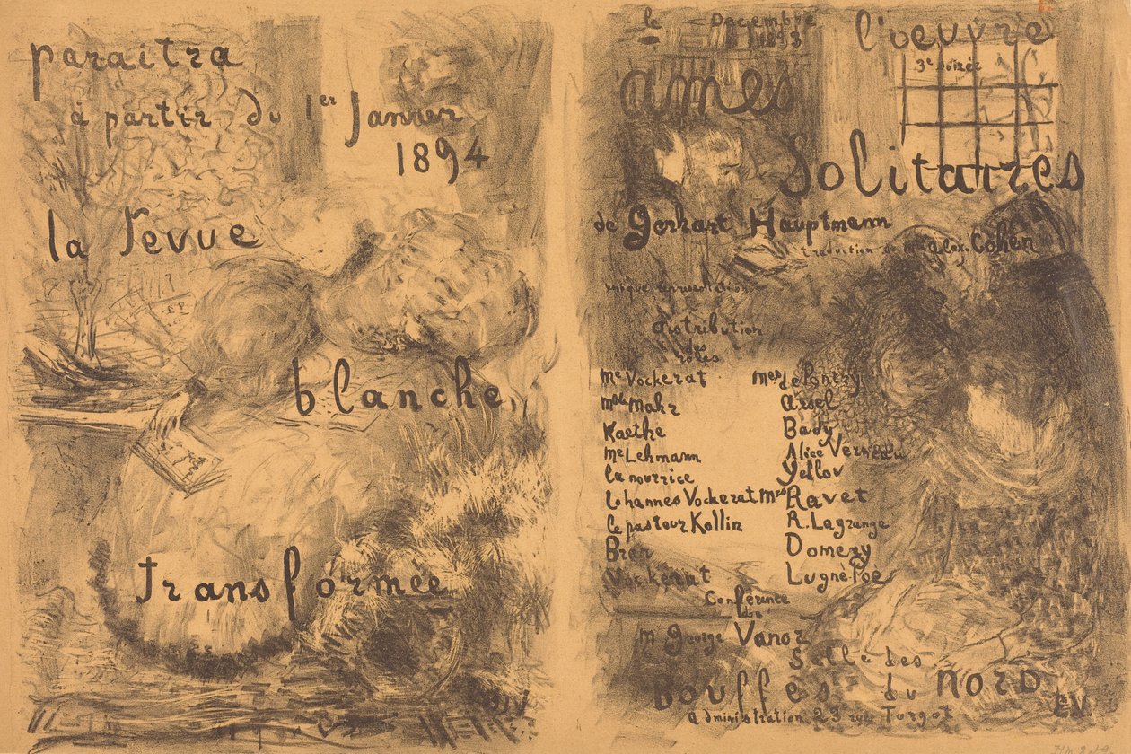 Einsame Seelen od Edouard Vuillard
