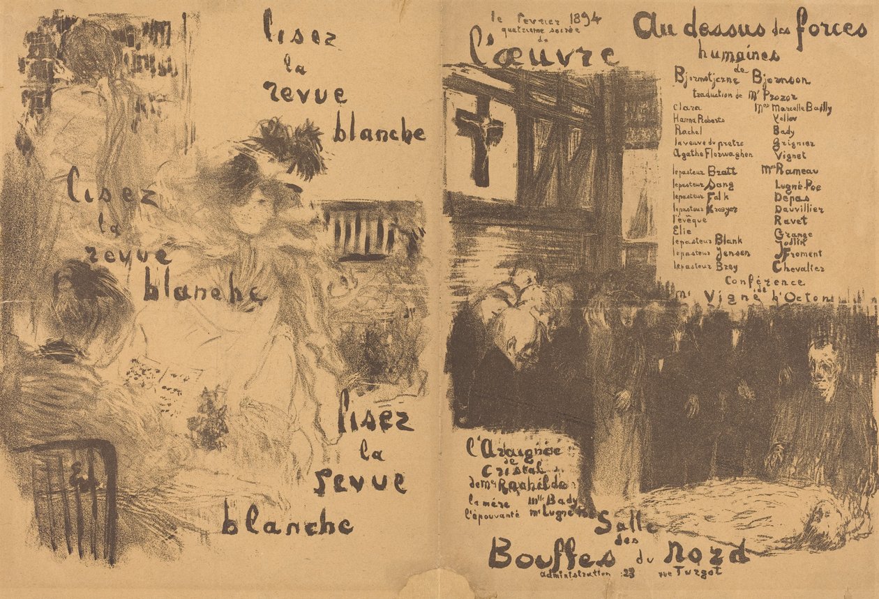 Nad lidskými silami, The Crystal Spider, 1894. od Edouard Vuillard