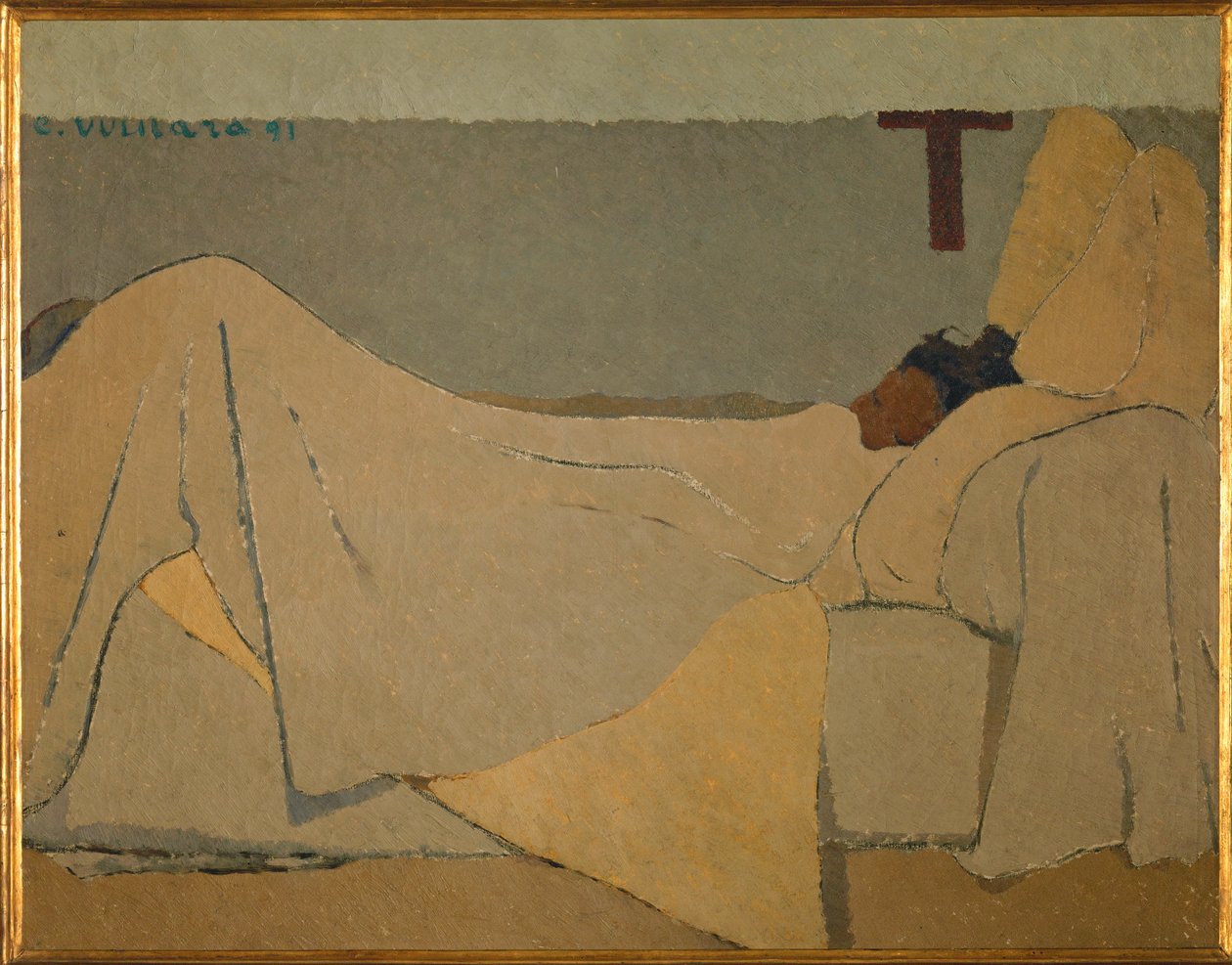 V posteli od Edouard Vuillard