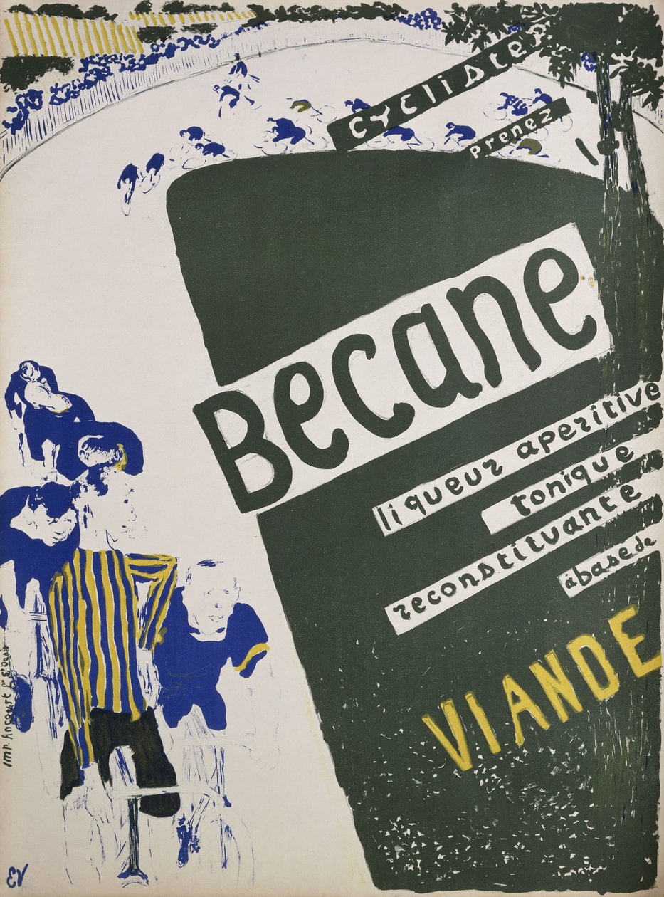 Kolo; Beckane, kolem roku 1894 od Edouard Vuillard
