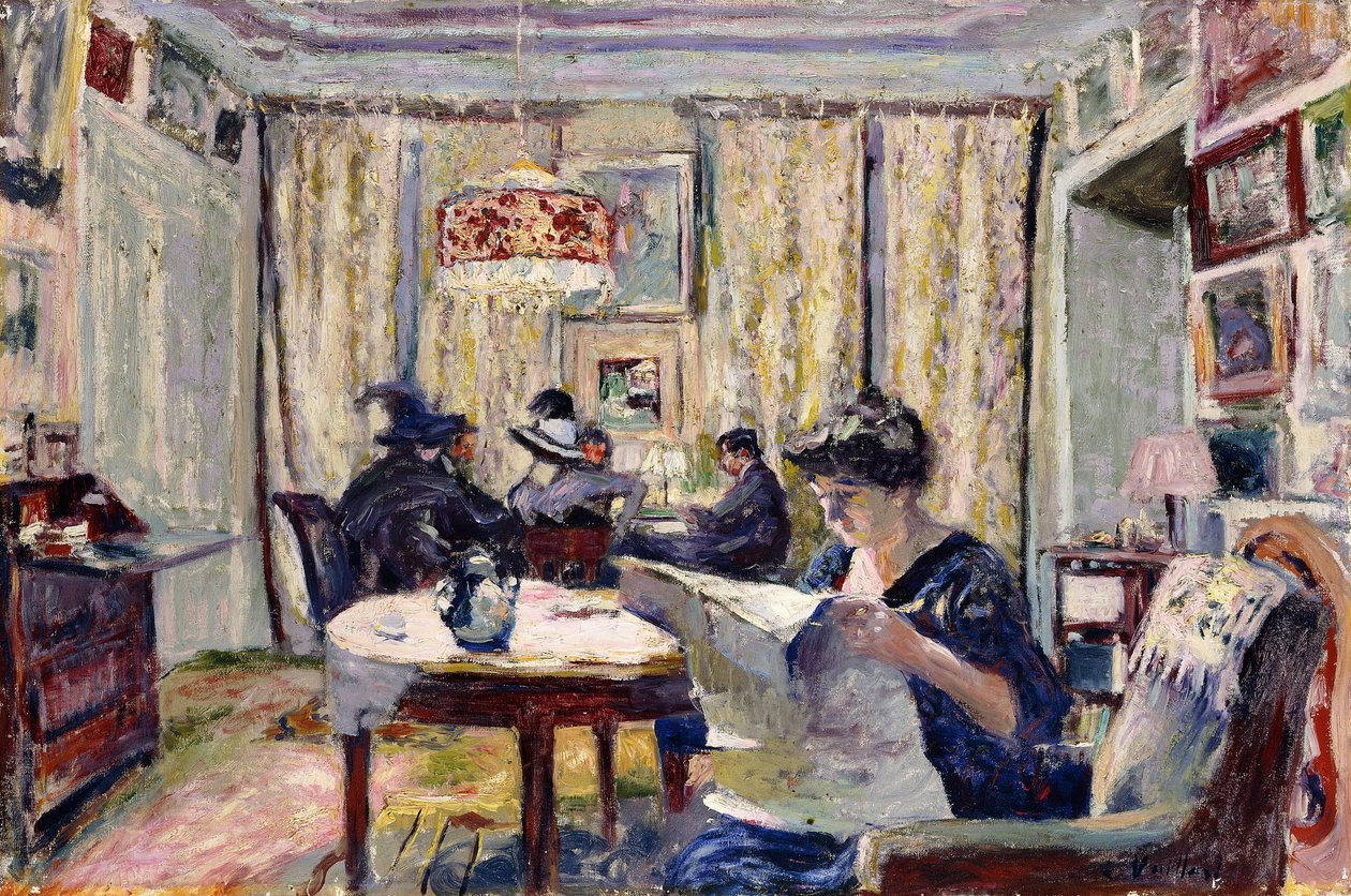 Hráči bridžu, kolem roku 1911 od Edouard Vuillard