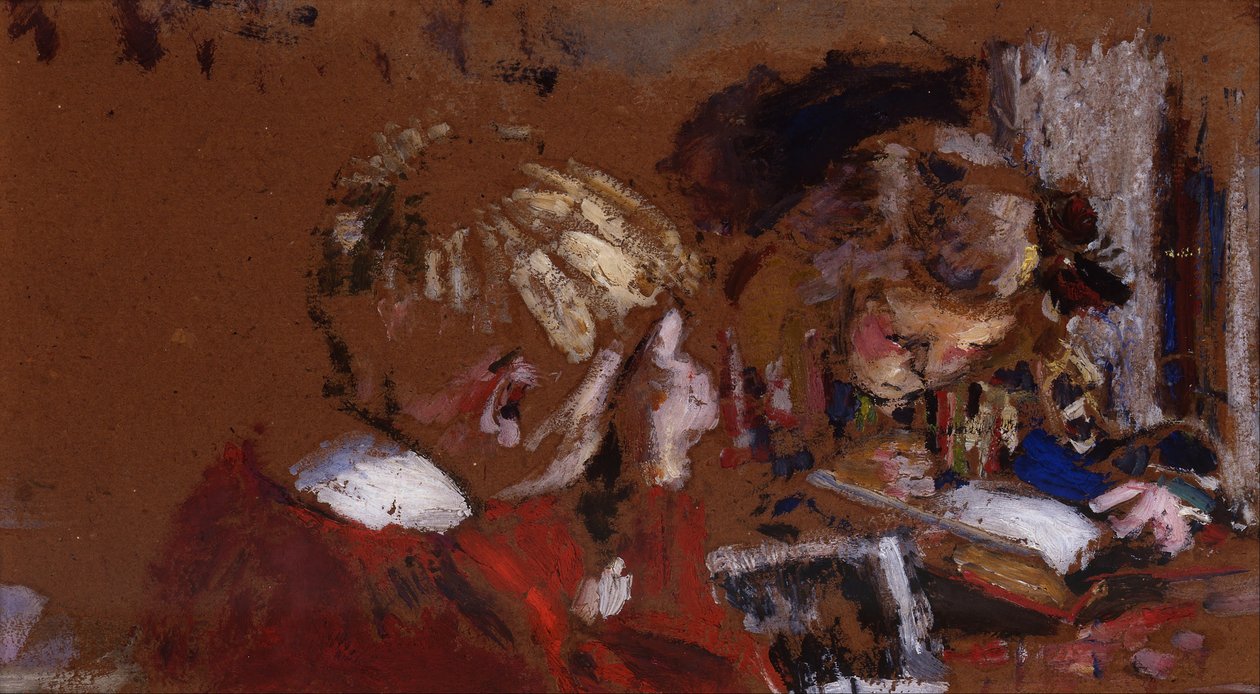 Čtení dětí od Edouard Vuillard