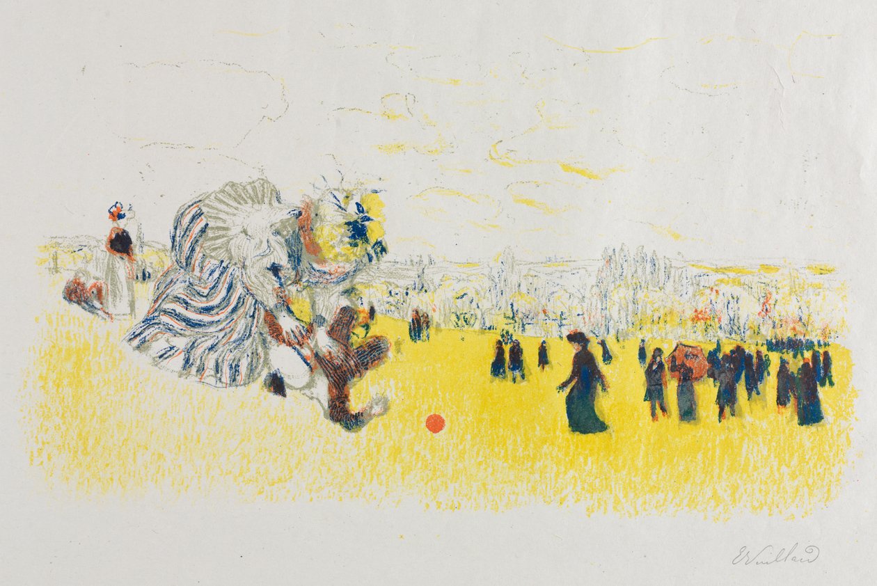 Dětské hry od Edouard Vuillard