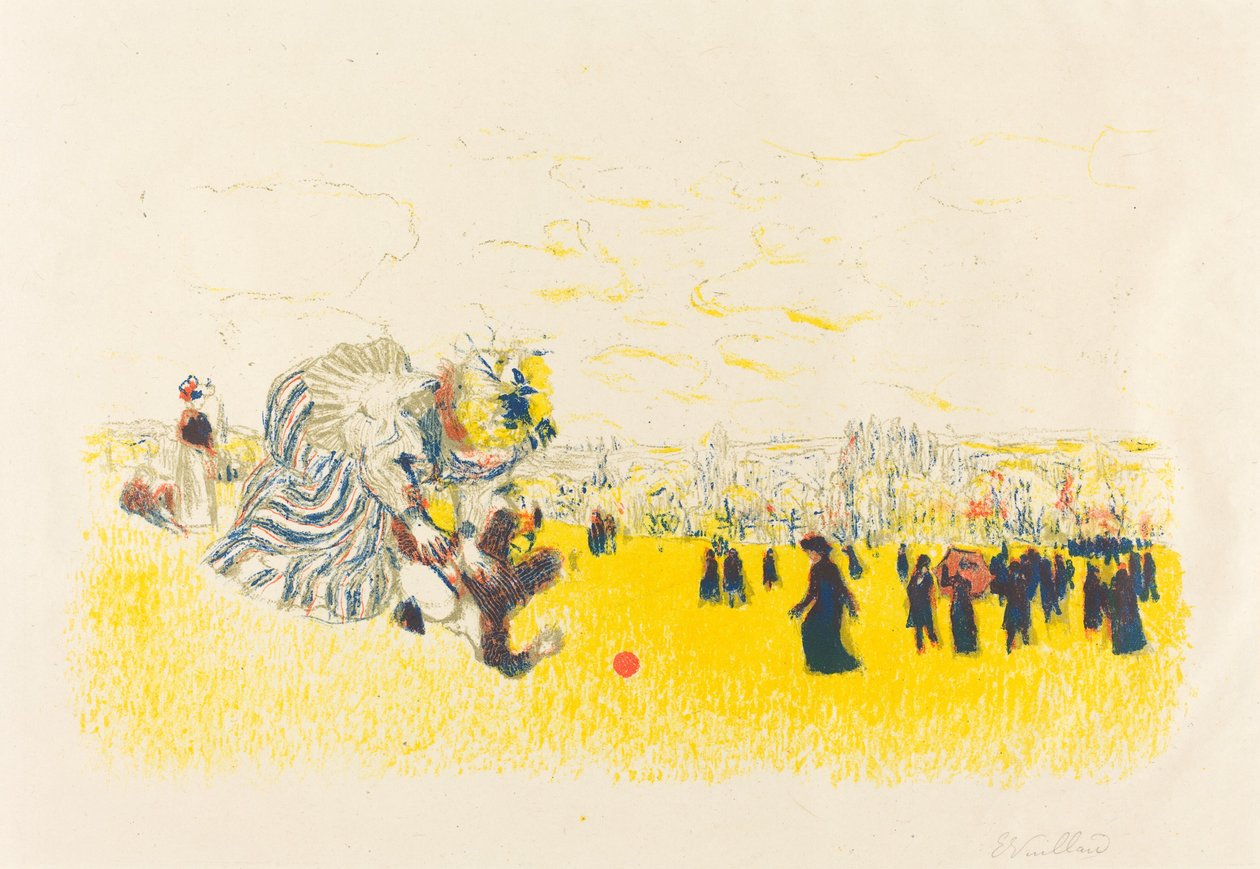 Dětské hry pro zábavu dětí, publikoval 1897. od Edouard Vuillard