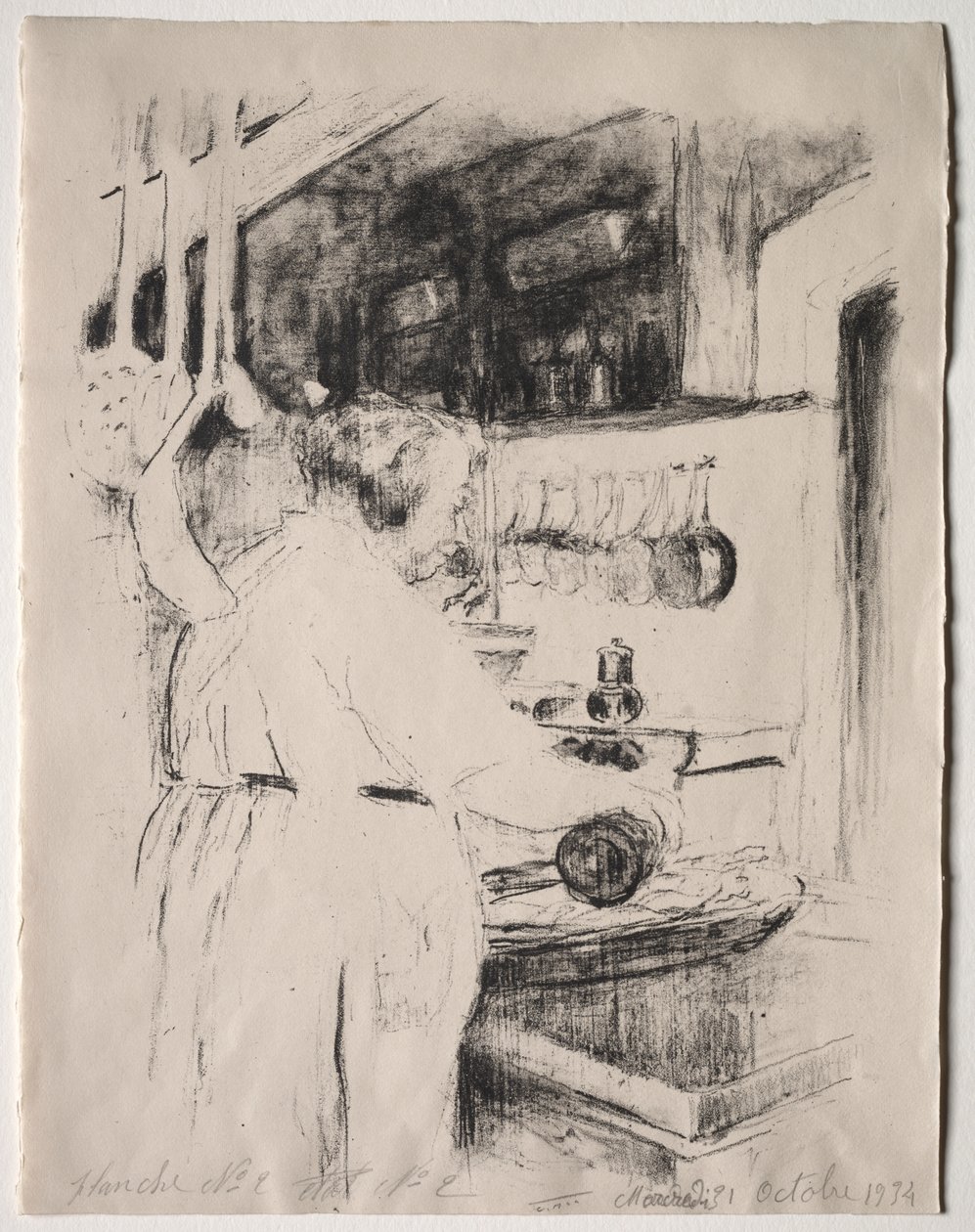 Vaření: Kuchař od Edouard Vuillard