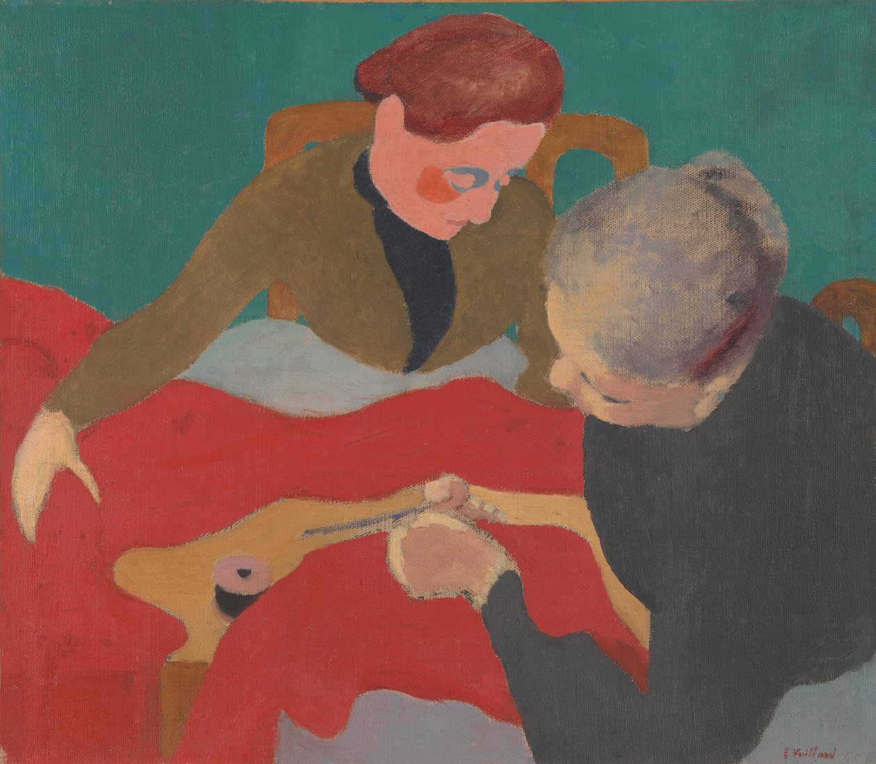 Švadleni, 90. léta 19. století od Edouard Vuillard