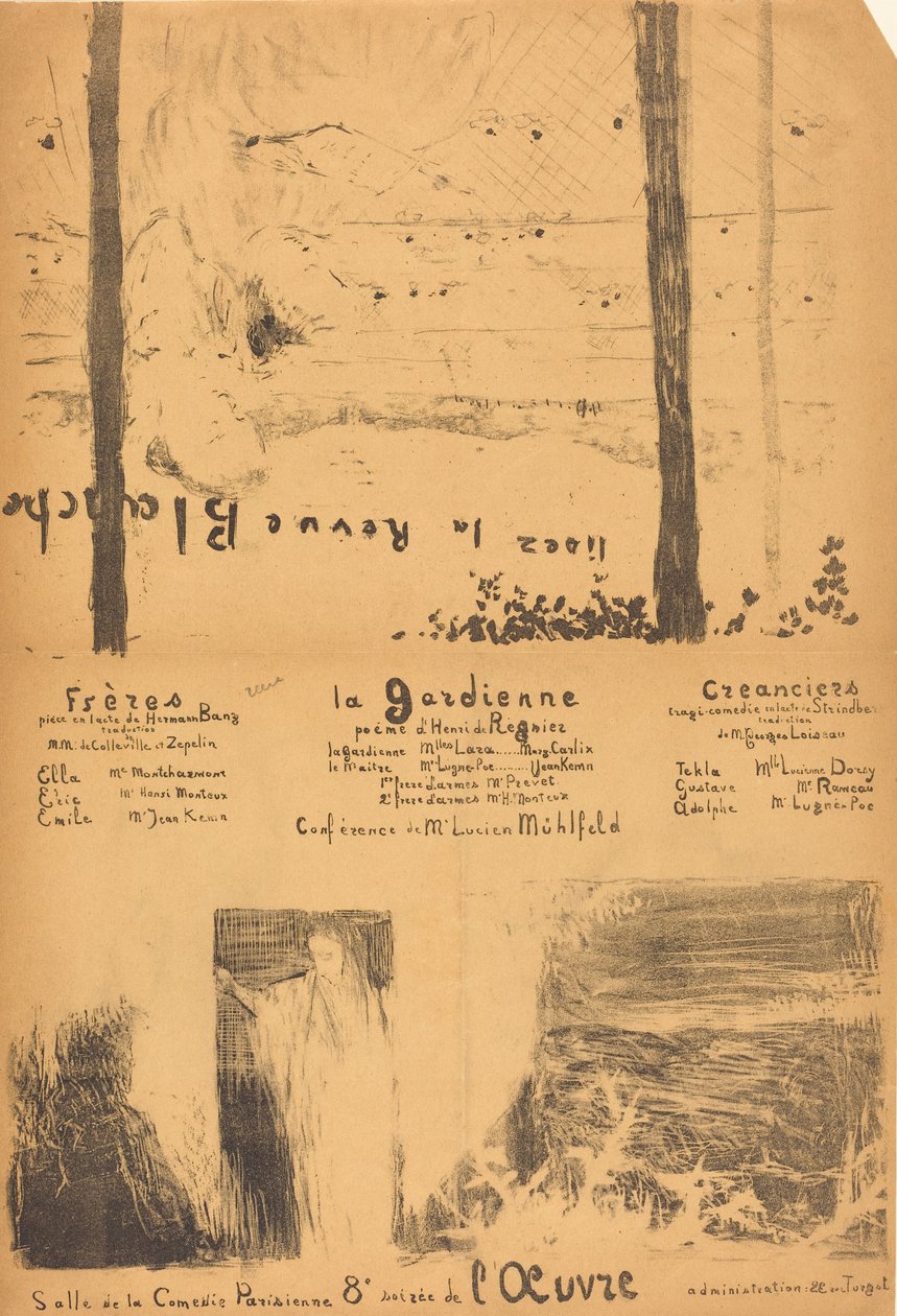 Brüder; Die Wächterin; Gläubiger od Edouard Vuillard
