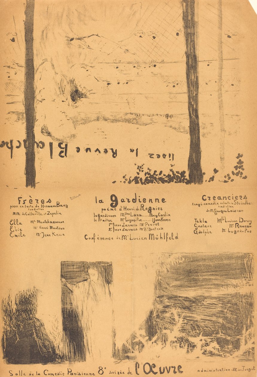 Bratři; Opatrovník; Věřitelé od Edouard Vuillard