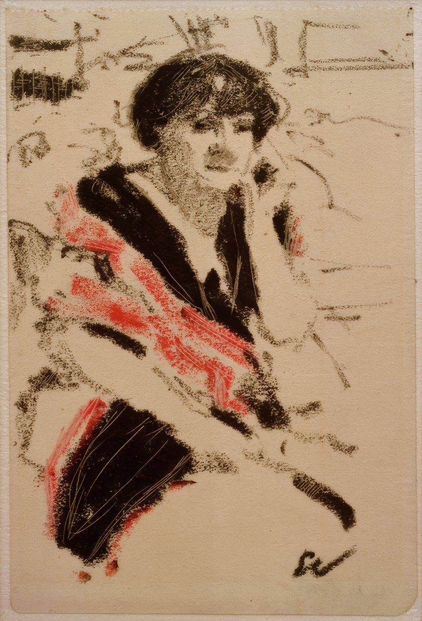 Polopostava sedící ženy od Edouard Vuillard
