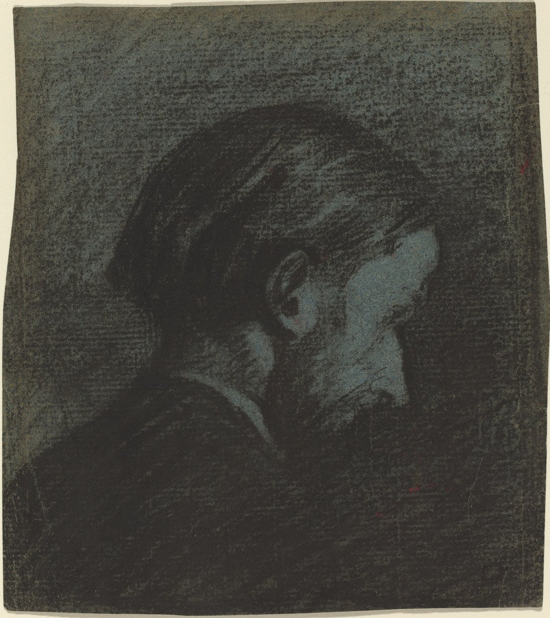 Hlava vousatého muže od Edouard Vuillard