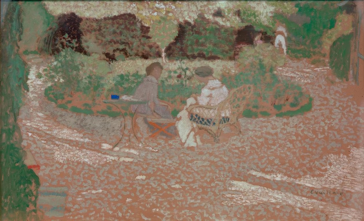 Na zahradě od Edouard Vuillard