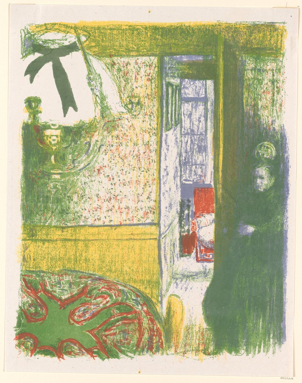 Interiér k zavěšení od Edouard Vuillard