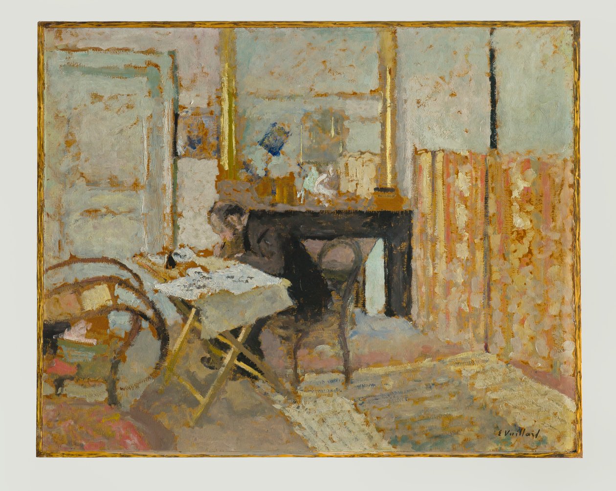 Ker-Xavier Roussel Reading od Edouard Vuillard