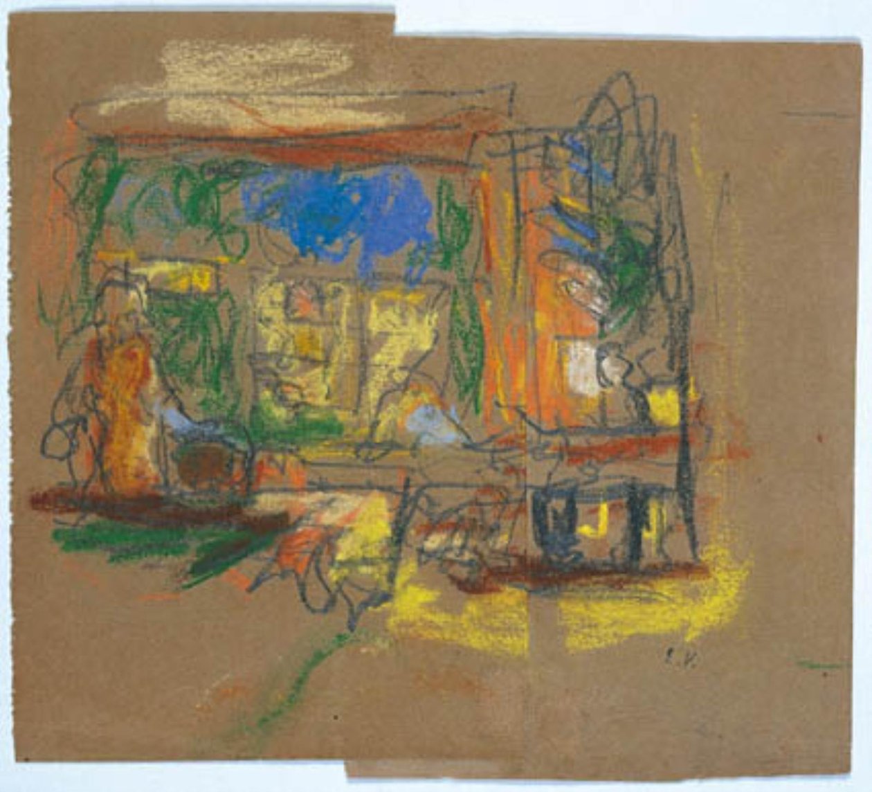 Podívejte se oknem do místnosti od Edouard Vuillard