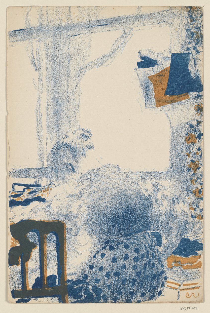 Švadlena od Edouard Vuillard