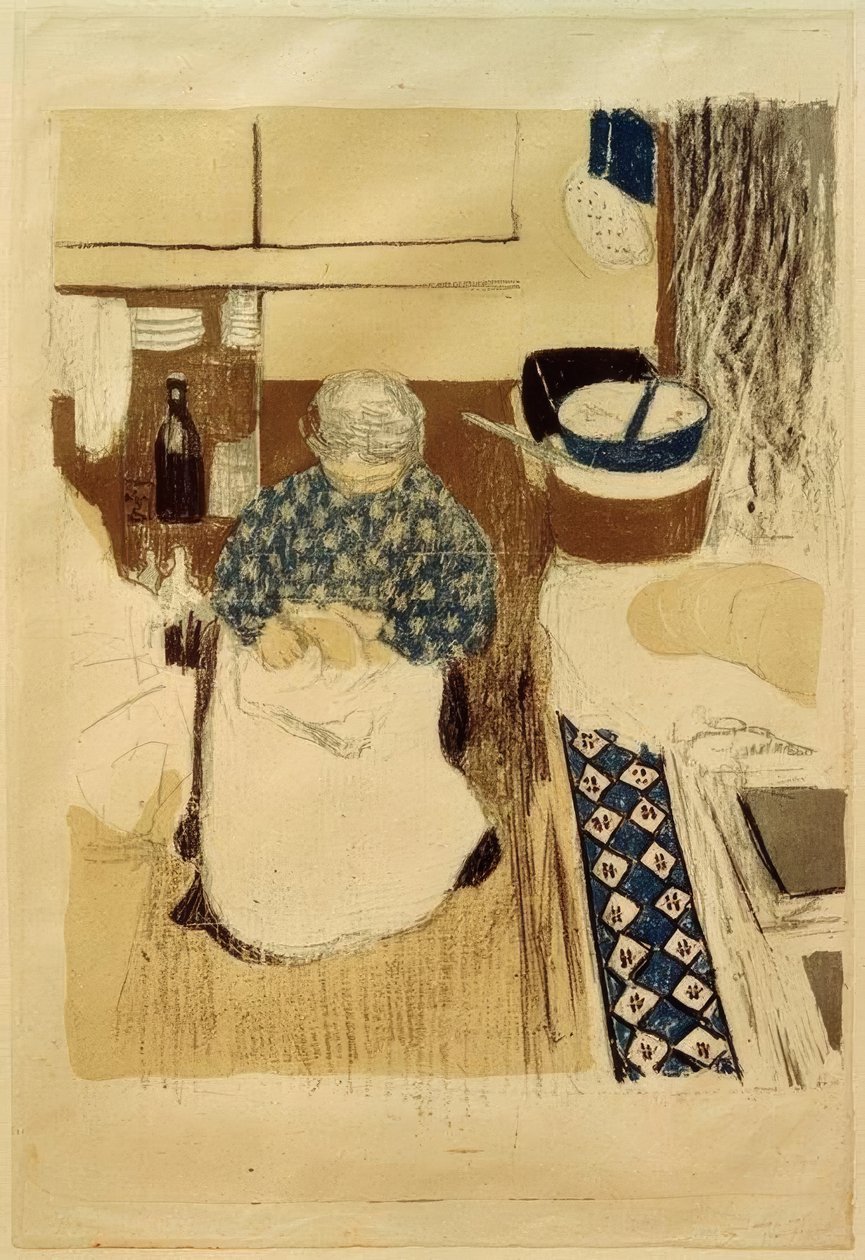 Kuchař od Edouard Vuillard