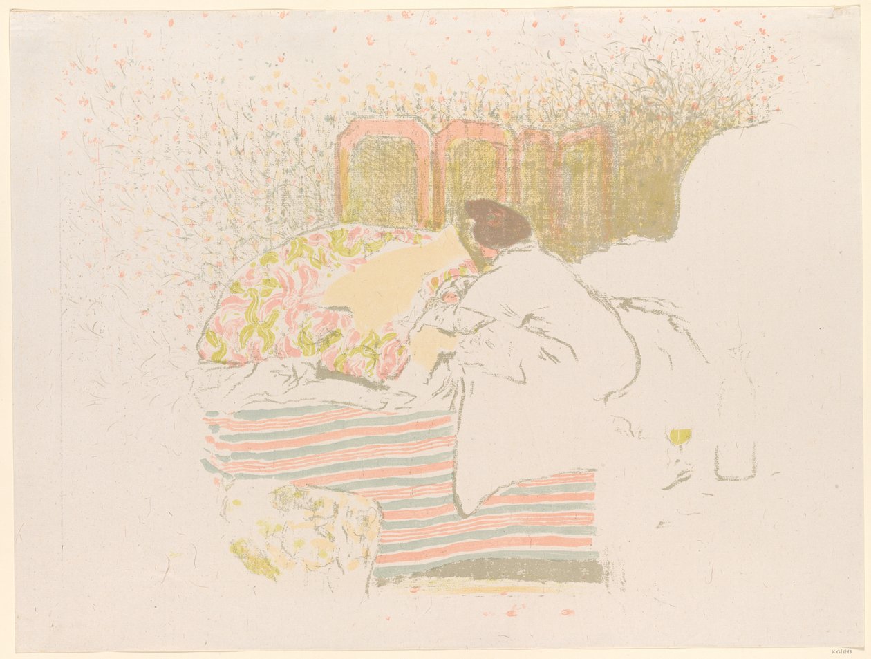 Narození Annette od Edouard Vuillard