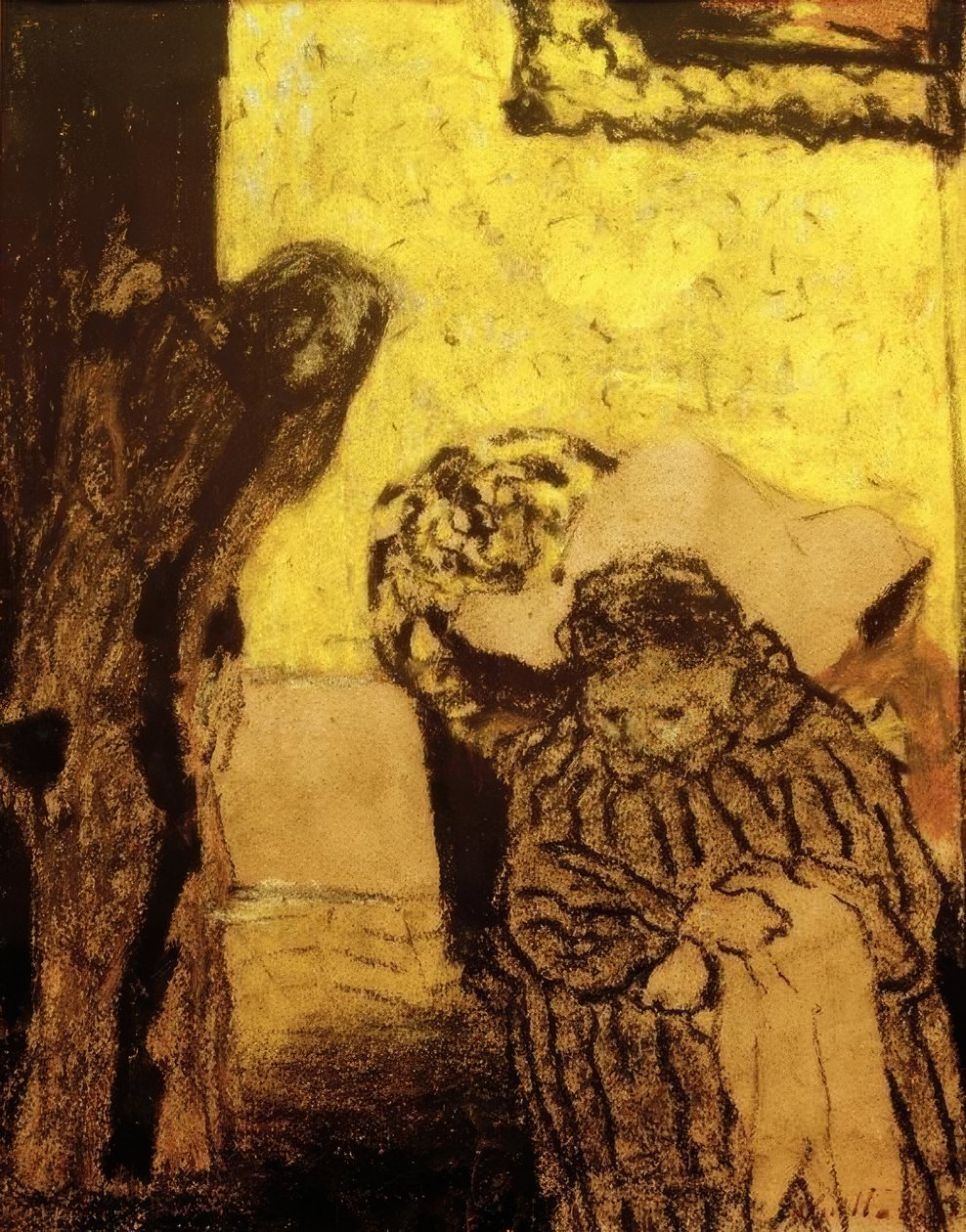 Zdřímnutí nebo rekonvalescence od Edouard Vuillard