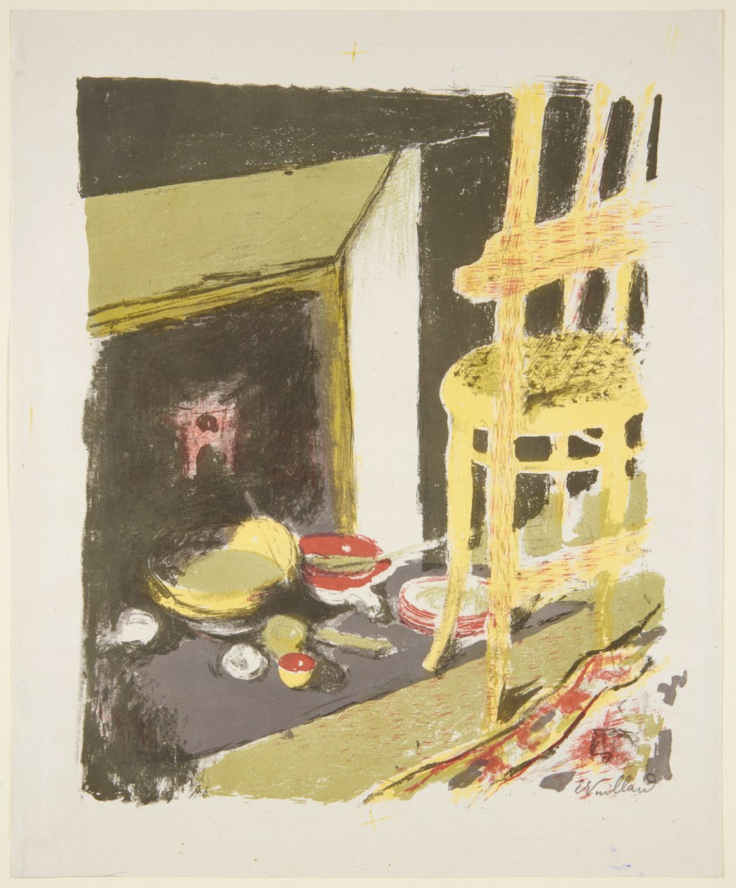 Landschaften und Innenräume: Der Herd od Edouard Vuillard