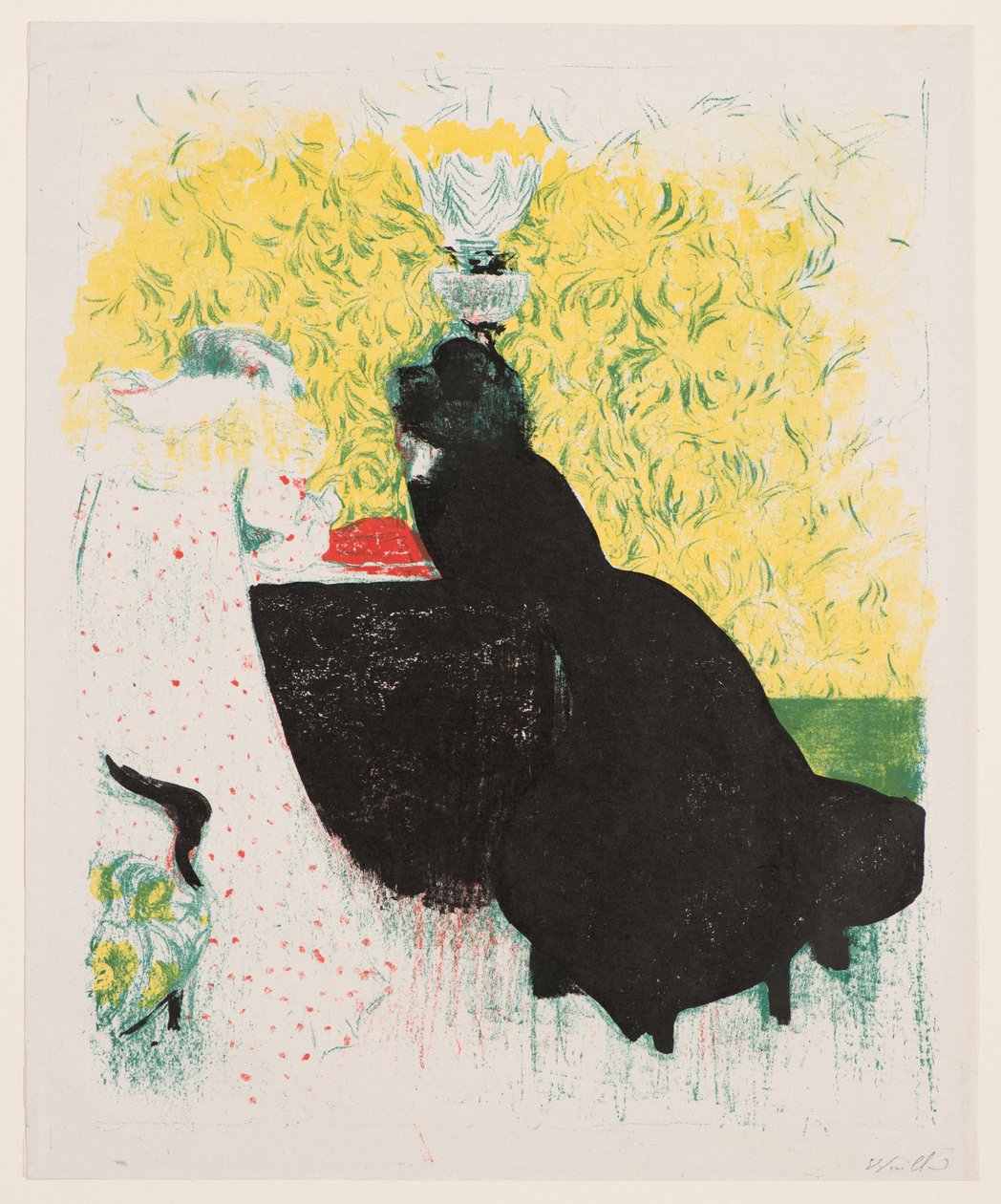 Landschaften und Innenräume: Die beiden Schwägerinnen od Edouard Vuillard