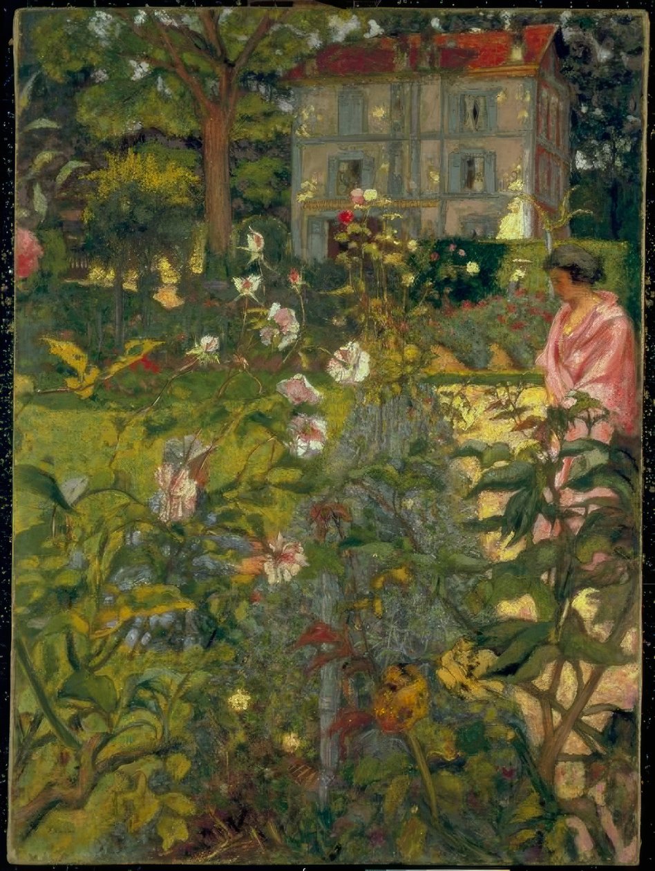 Zahrada Vaucresson od Edouard Vuillard