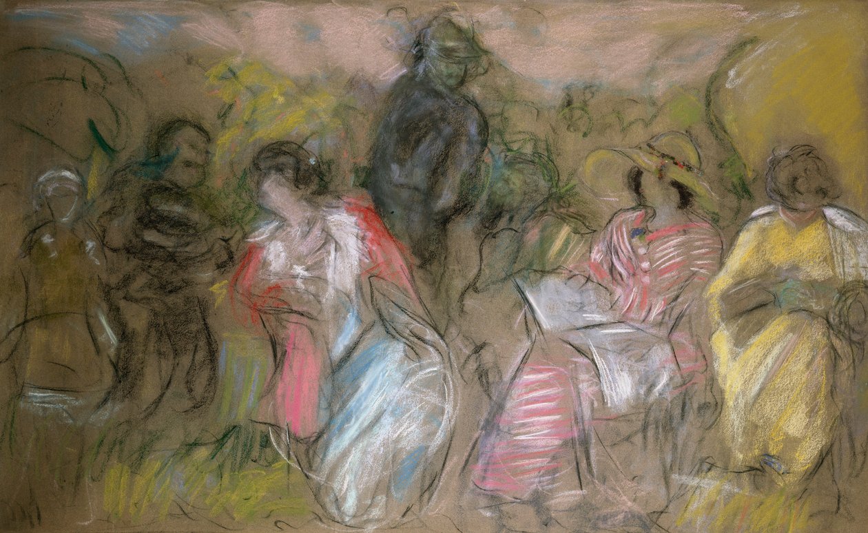 The Clayes Park, kolem roku 1910 od Edouard Vuillard