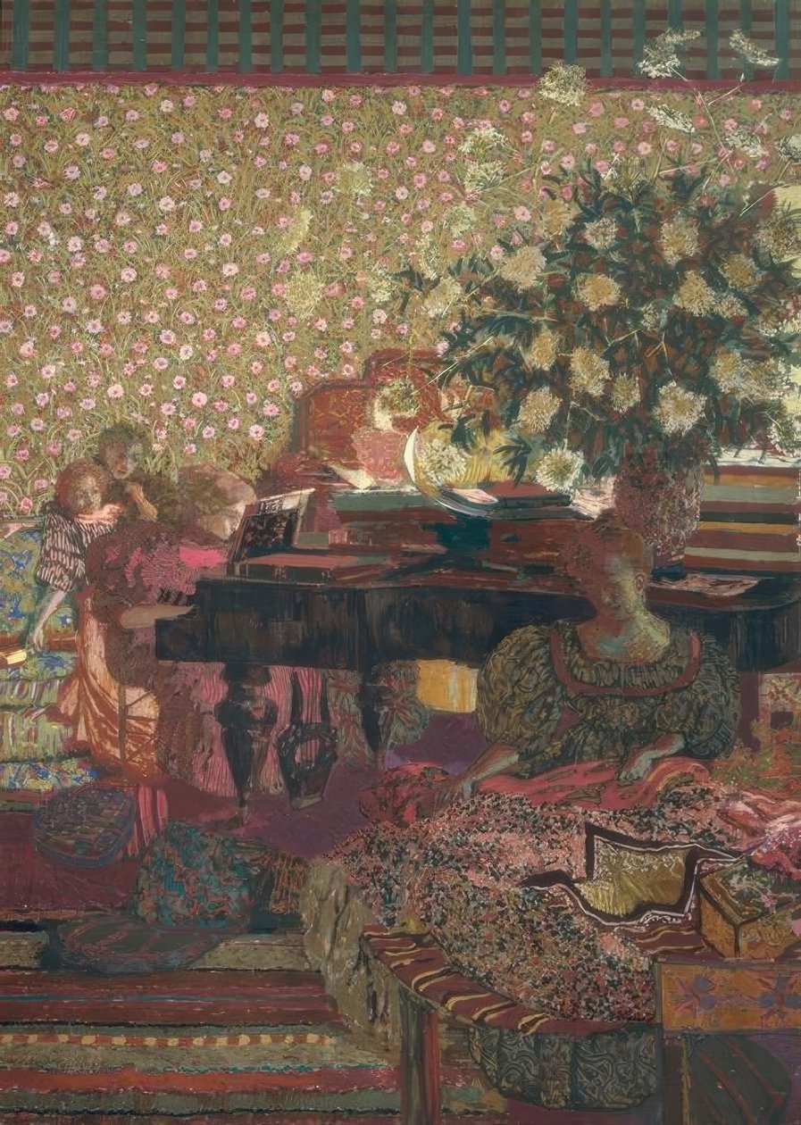 klavír (hudba) od Edouard Vuillard