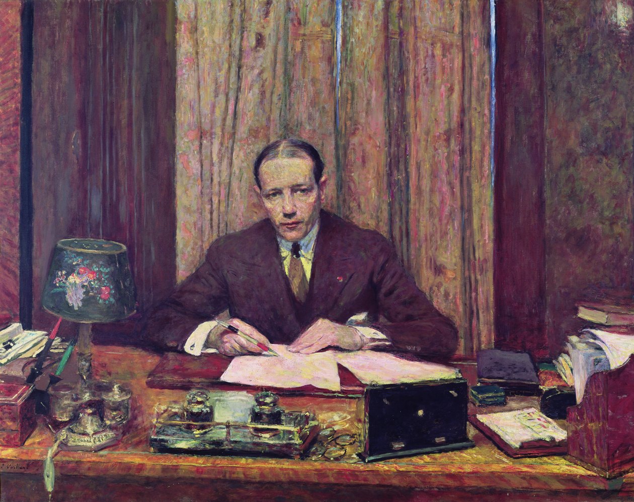 Lucien Rosengart (1881-1976) kolem roku 1925 od Edouard Vuillard