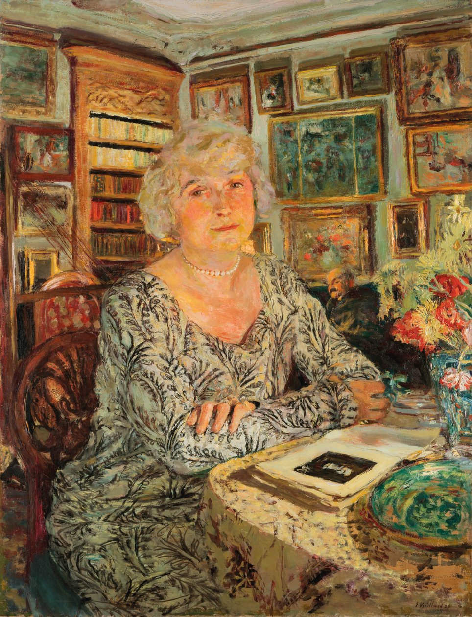Lucy Hessel, 1924 od Edouard Vuillard