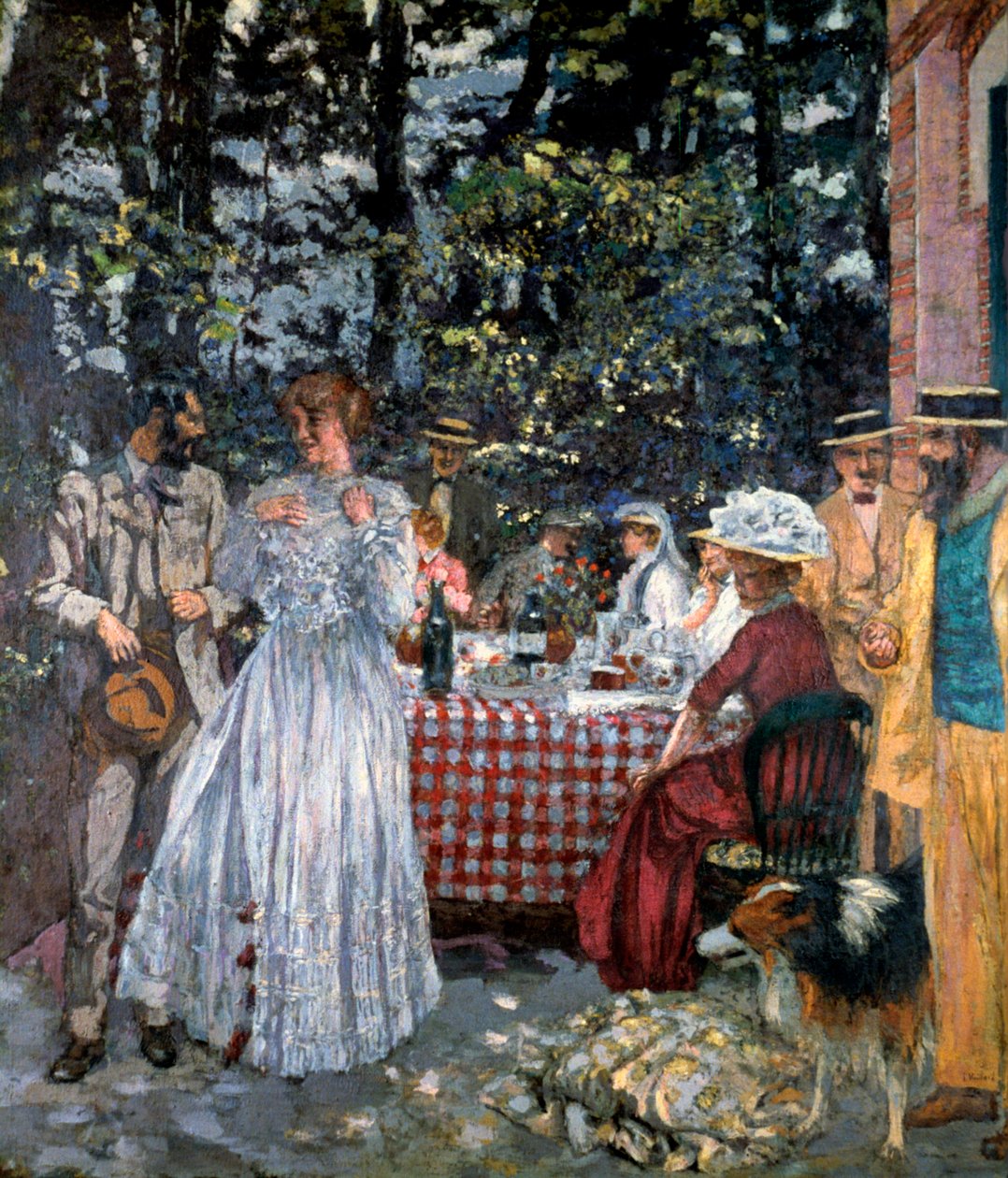 Oběd ve Vasouy, 1901 od Edouard Vuillard