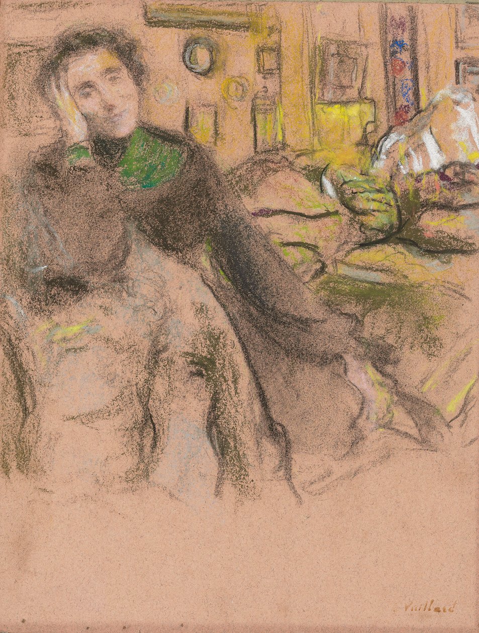 Madame Juliette Weil, studie III, 1927-1928 od Edouard Vuillard