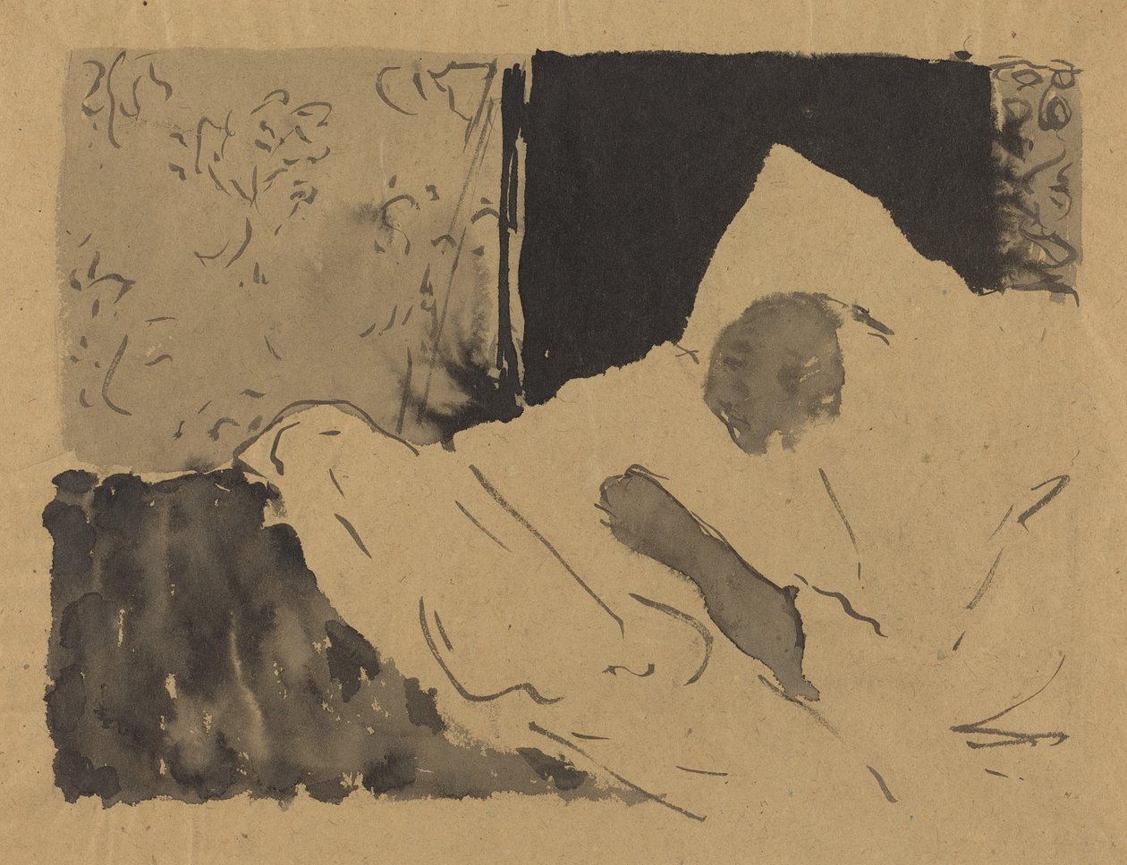 Madame V. Spící od Edouard Vuillard
