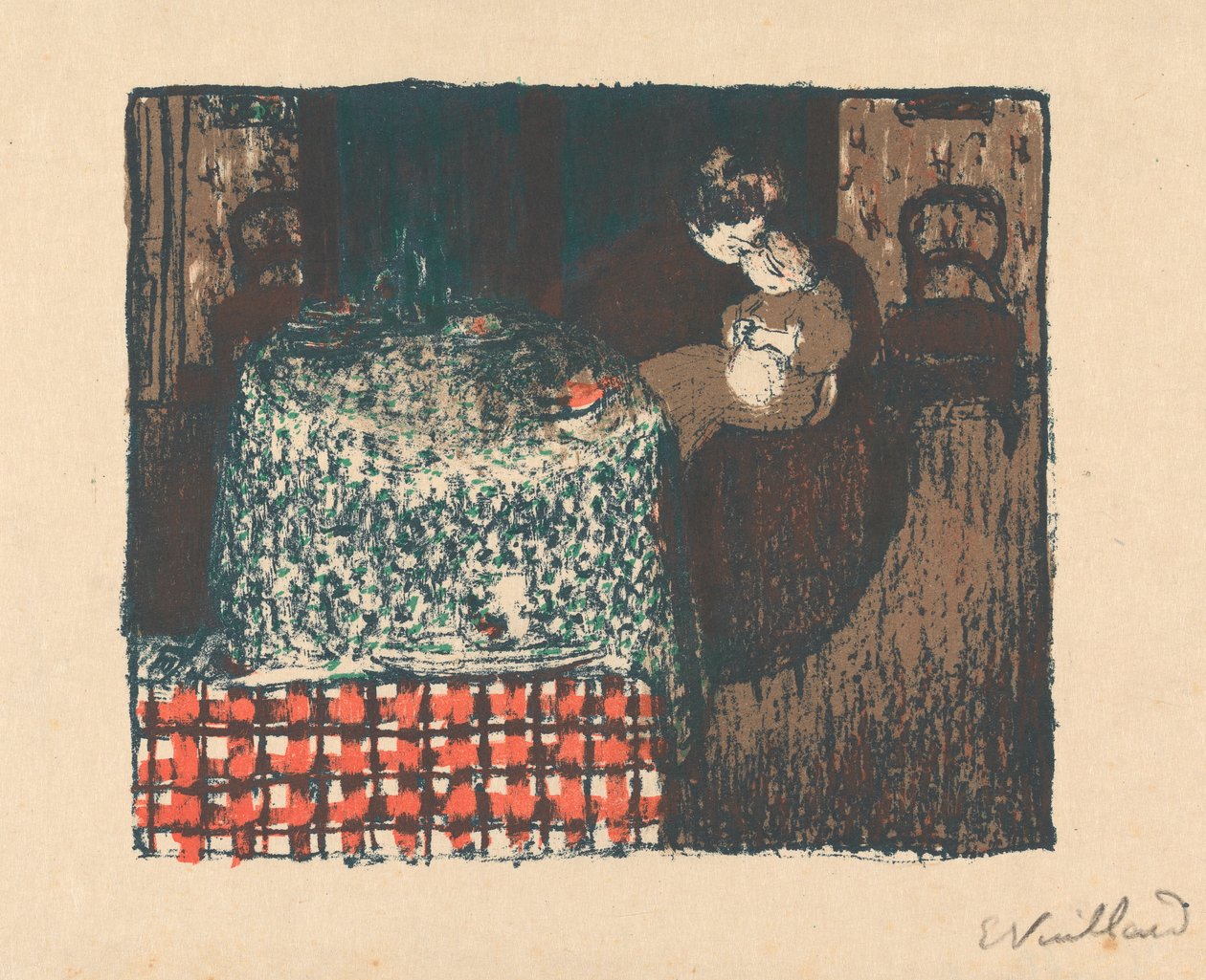 Mateřství od Edouard Vuillard