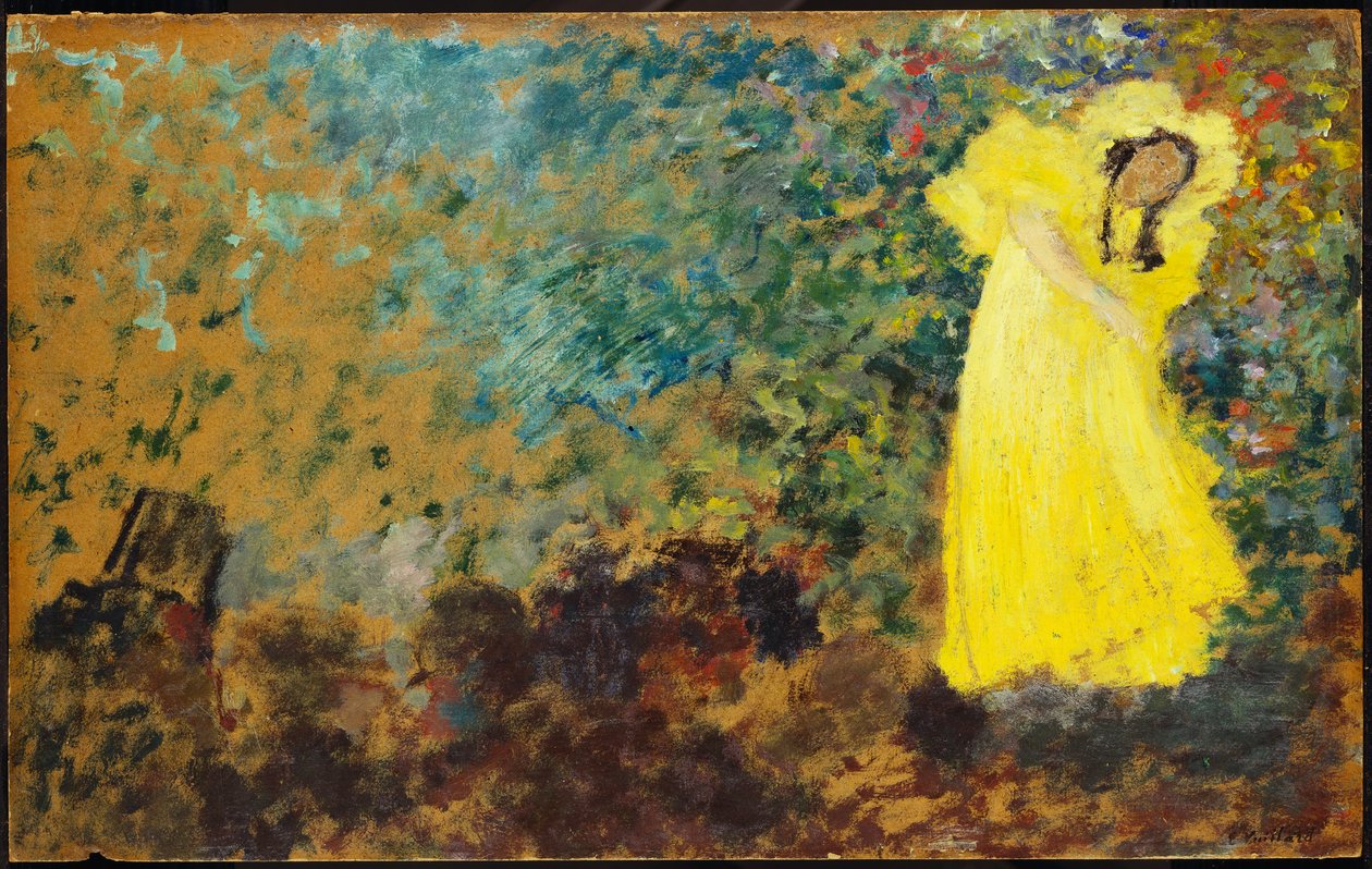 May Belfort na jevišti, kolem roku 1895 od Edouard Vuillard
