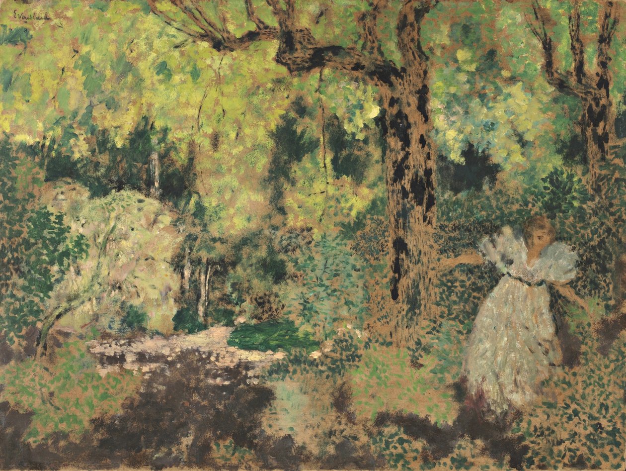 Misia v lesích, 1897-1899 od Edouard Vuillard