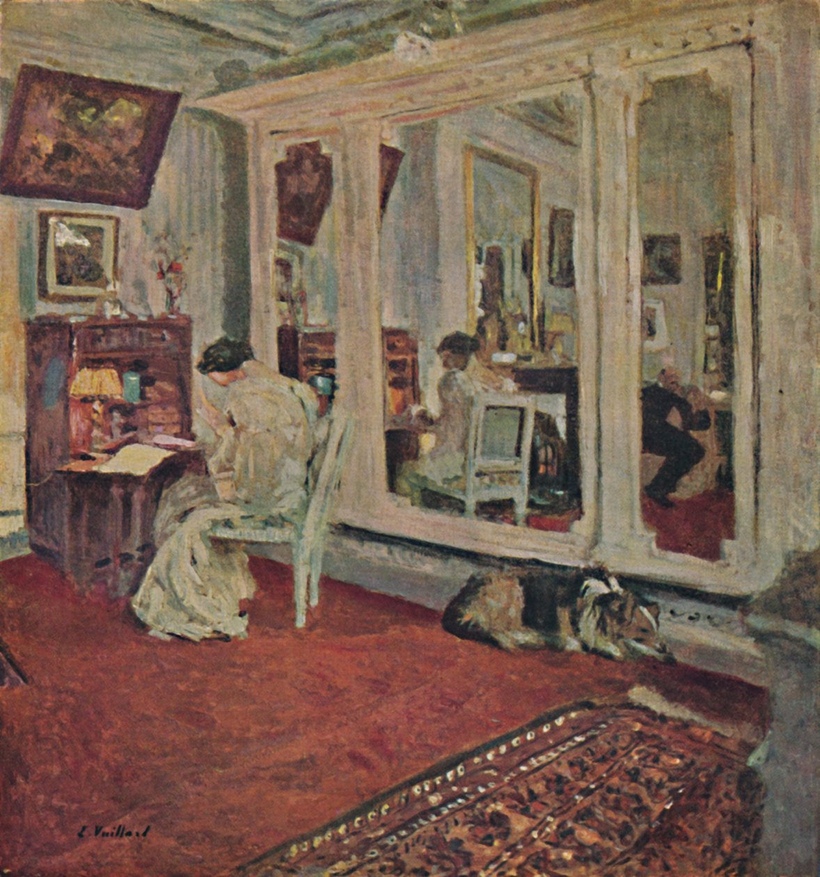 Paní Hesselová, Rue Rivoli Asi 1902, c1902, 1946 od Edouard Vuillard