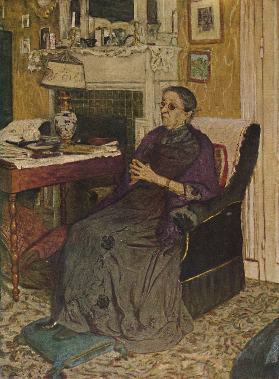 Paní Kapfererová 1919, 1919, 1946 od Edouard Vuillard