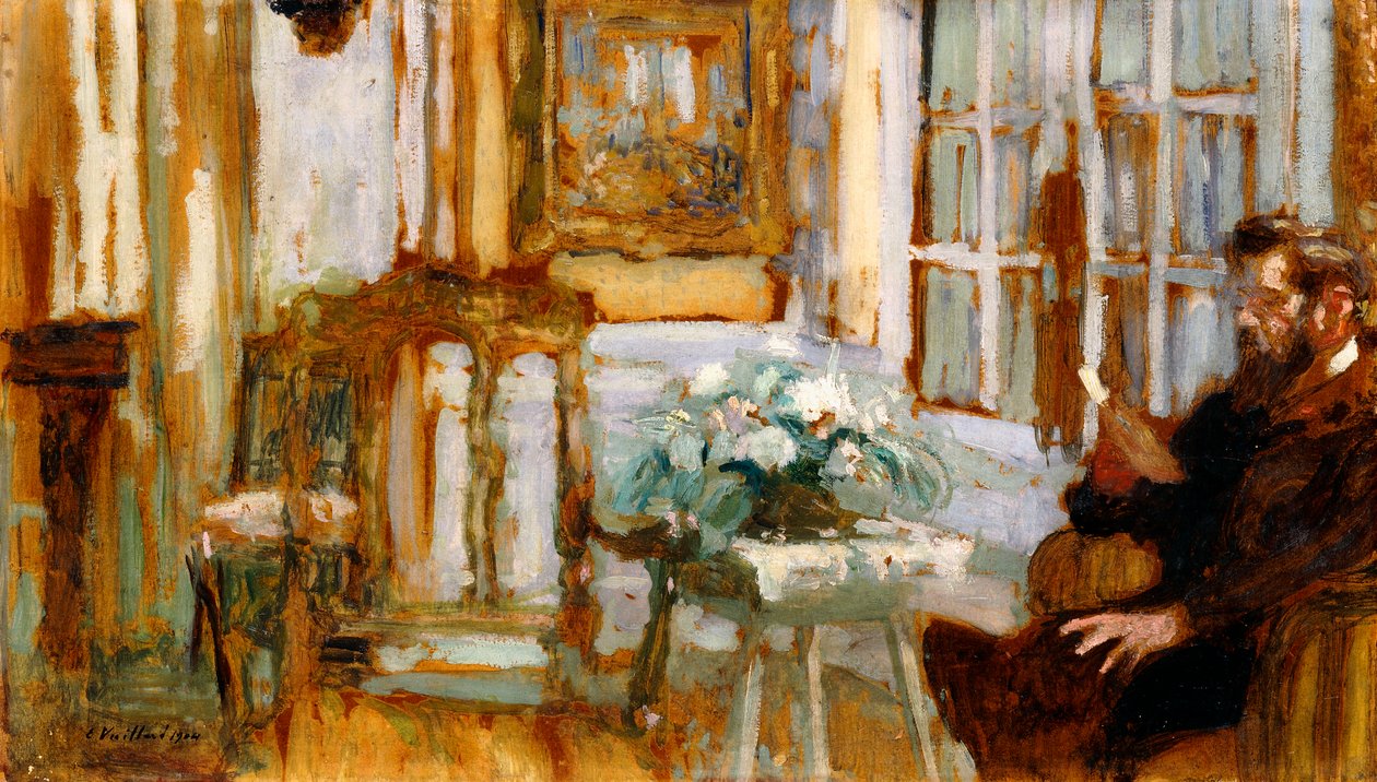 Monsieur Arthur Fontaine ve svém obývacím pokoji, 1904 od Edouard Vuillard