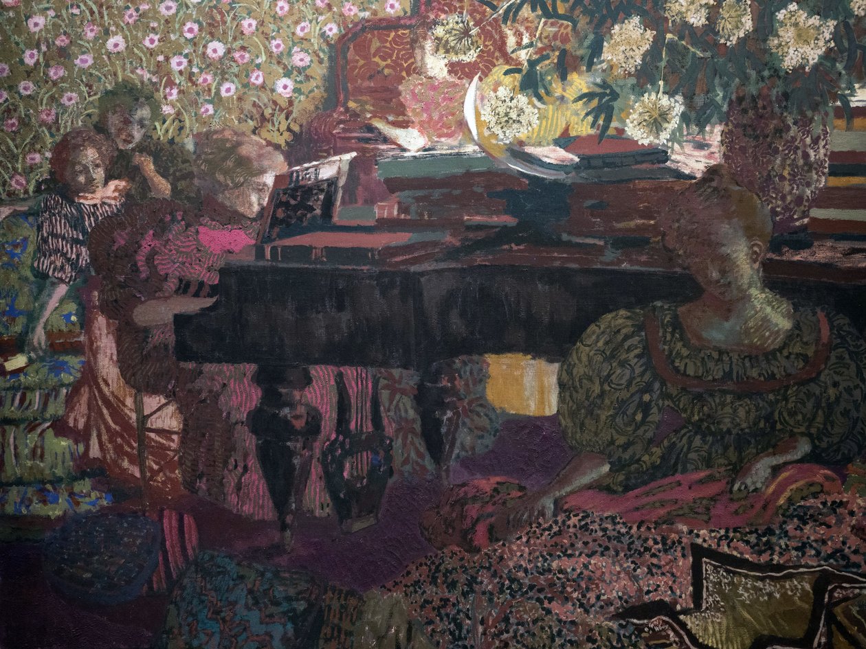 Hudba (detail) od Edouard Vuillard