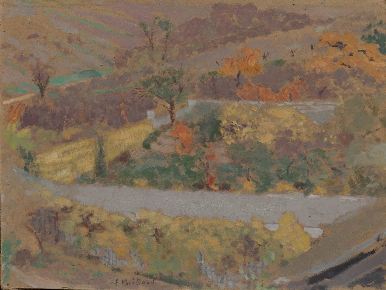 Ovocný sad od Edouard Vuillard