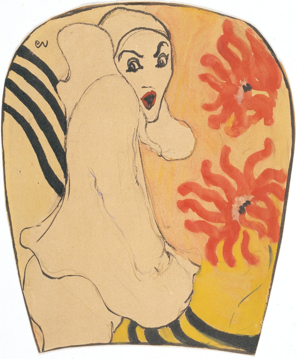 Pierrot od Edouard Vuillard