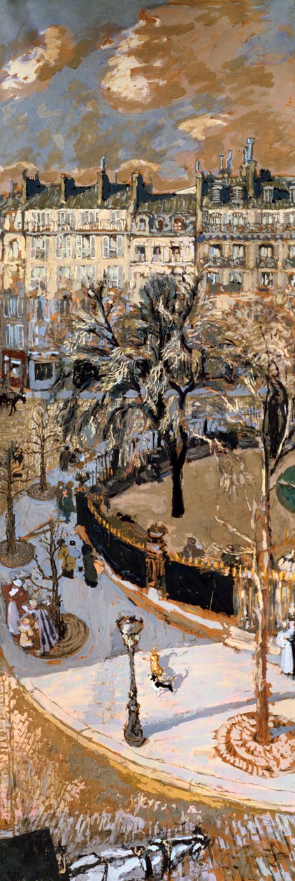 Place Vintimille, Paříž, 1908-1910 od Edouard Vuillard
