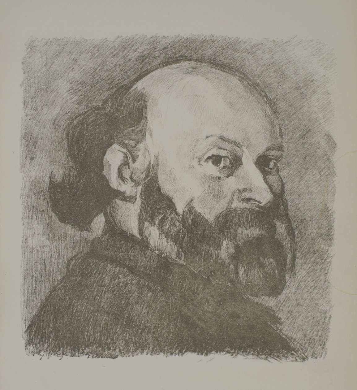Portrét Cézanna od Edouard Vuillard