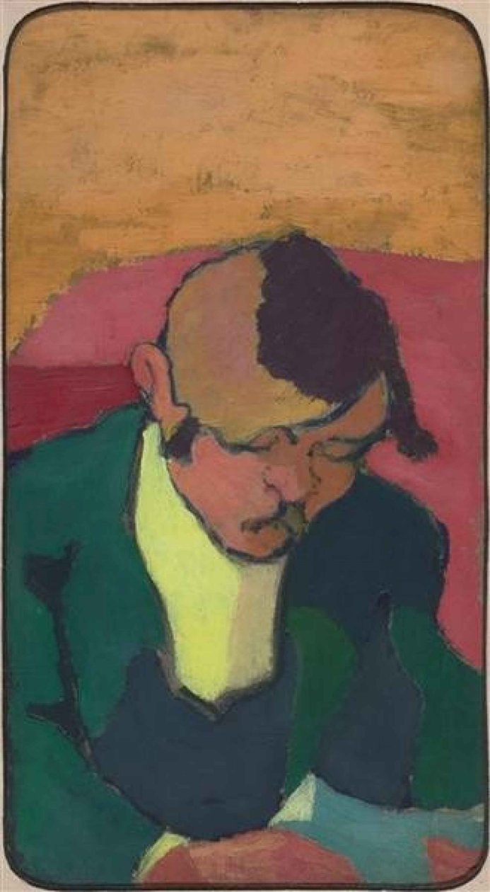 Portrét Ker-Xaviera Roussela 1867-1944, c. 1890. od Edouard Vuillard