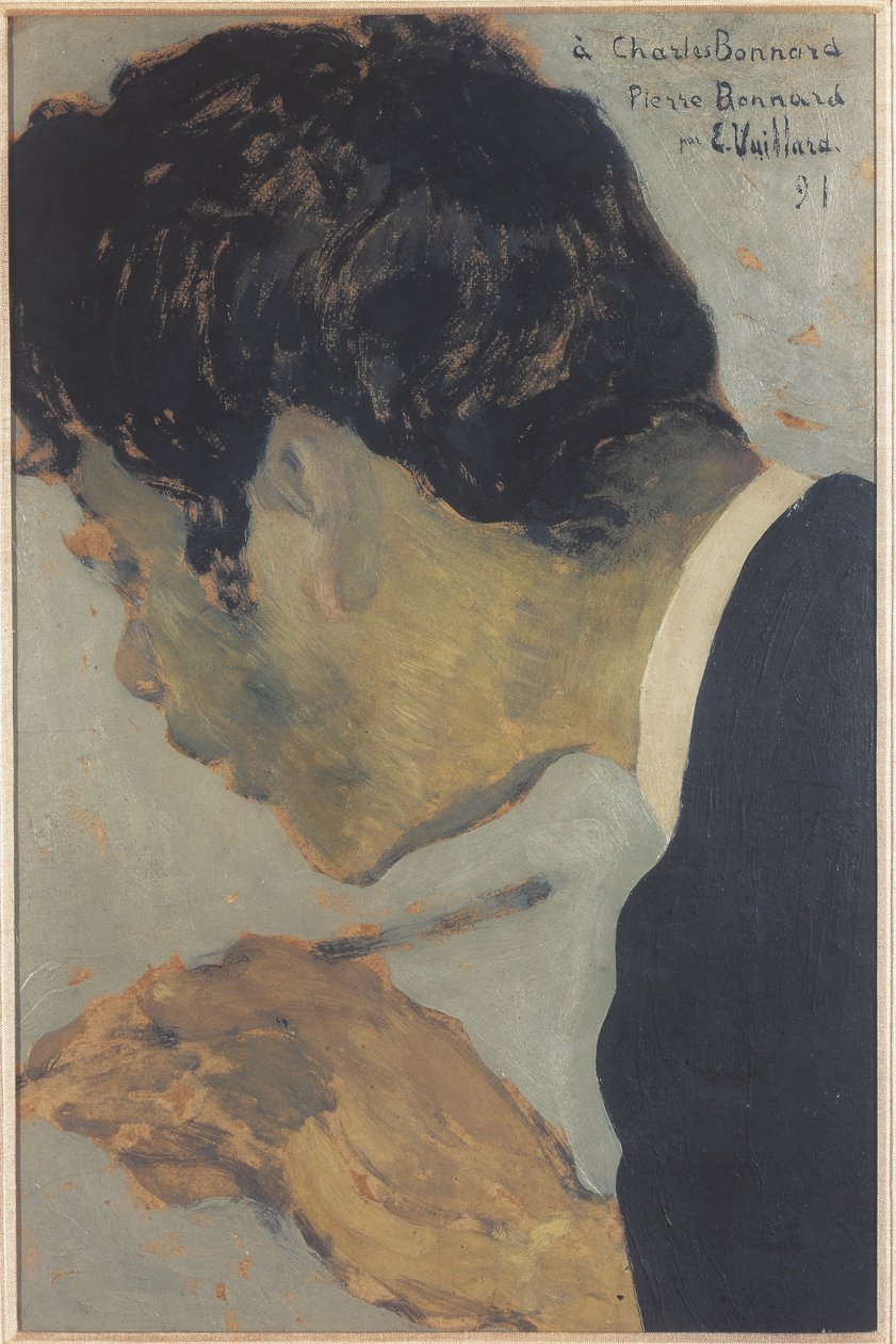 Portrét Pierra Bonnarda 1867-1947, 1891 od Edouard Vuillard