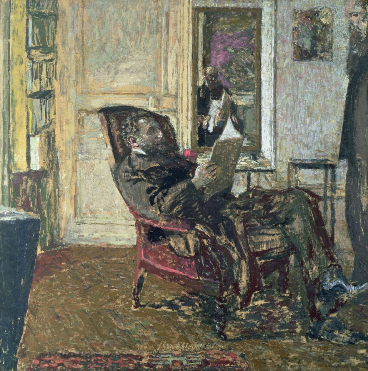 Portrét Thadee Natansona (1868-1952) 1907-08 od Edouard Vuillard